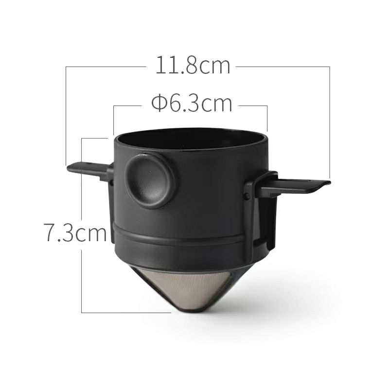 New design household portable Reusable Paperless Mini Coffee Filter tea coffee dripper