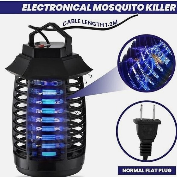 Fly Killer Mosquito Killer Lamp Electric Hangable Bug Zapper Light Fly Killer for kids