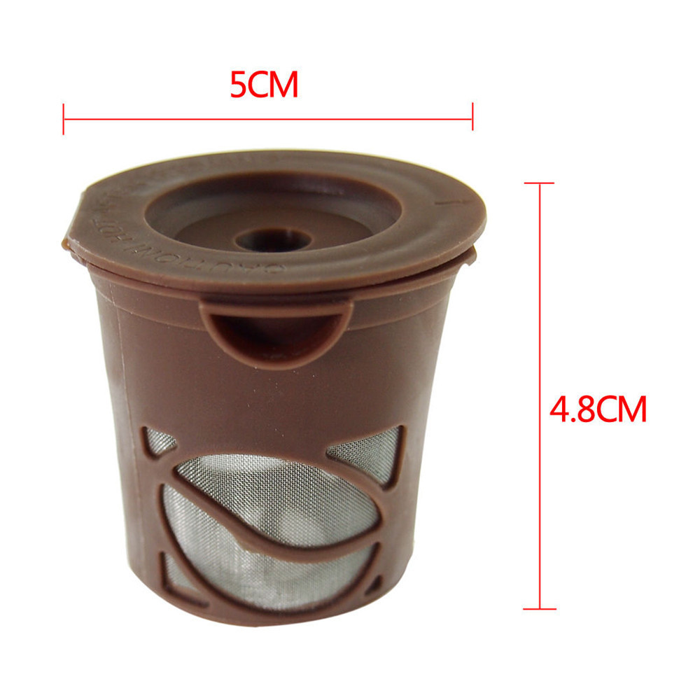 Hot sale reusable refillable empty coffee capsule brew refillable k-cup for keurig 2.0 and 1.0 brewers coffee filter