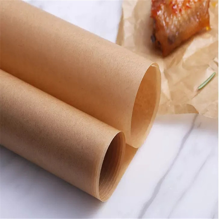 Hot Sale Jumbo Roll Non-Stick Silicone Coated Parchment Baking Paper for Food Oil Barbecue Seafood Use