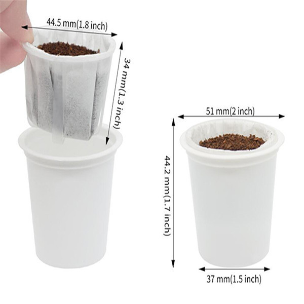 Biodegradable disposable cheap coffee capsule keurig empty k cup coffee filters