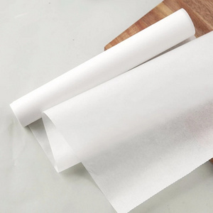 Hot Sale Jumbo Roll Non-Stick Silicone Coated Parchment Baking Paper for Food Oil Barbecue Seafood Use