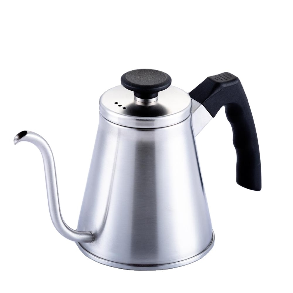 With Thermometer Teapot Drip Stainless Steel Gooseneck Coffee Kettle Pot