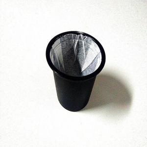 Factory price keurig coffee capsule k cup filter with pre-cut aluminum foil lid