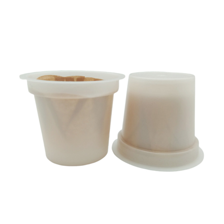 Eco-friendly pla material keurig biodegradable k-cup capsules empty k cup disposable capsule