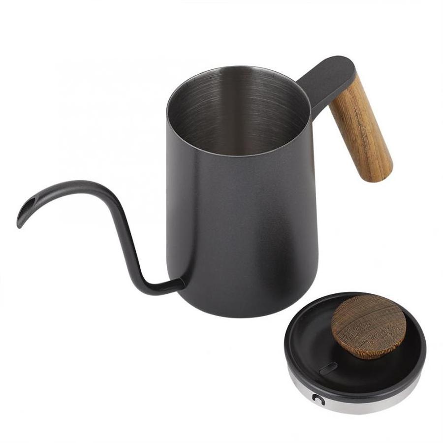 Pour Over Coffee and Tea Pot Gooseneck Kettle Long Narrow Spout Coffee Pot Stainless Steel Hand Drip Kettle