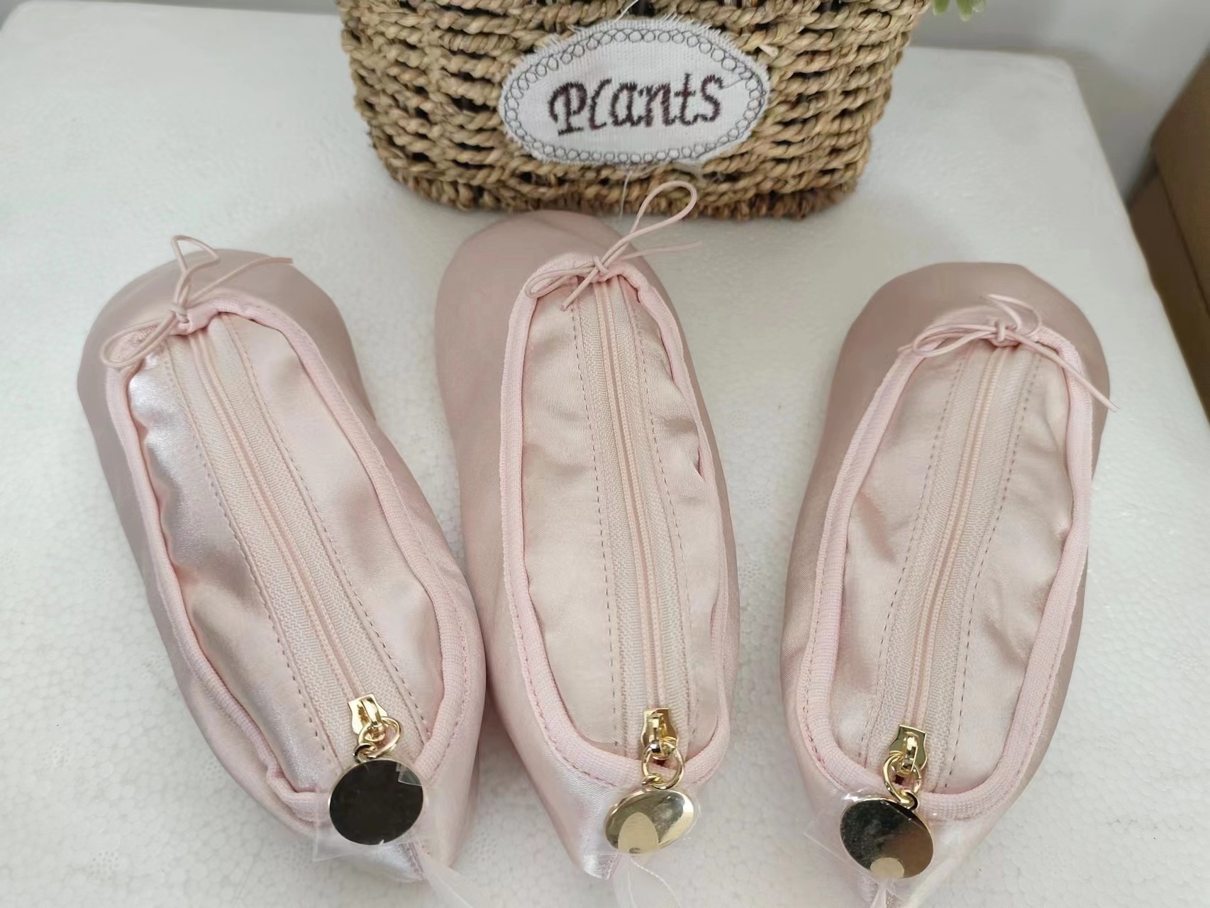 Promotional Pencil Pouch Ballet Shoes Rewarding Gift Ballet Shoe Stationery Box