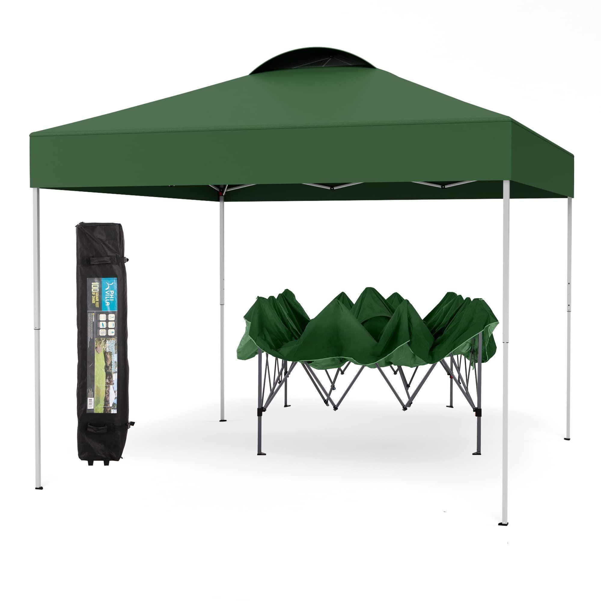 Pop Up Canopy With Sidewalls Waterproof  UPF 50+ Heavy Duty Instant Craft Fair Tent For Farmer Market Party Event Vendor