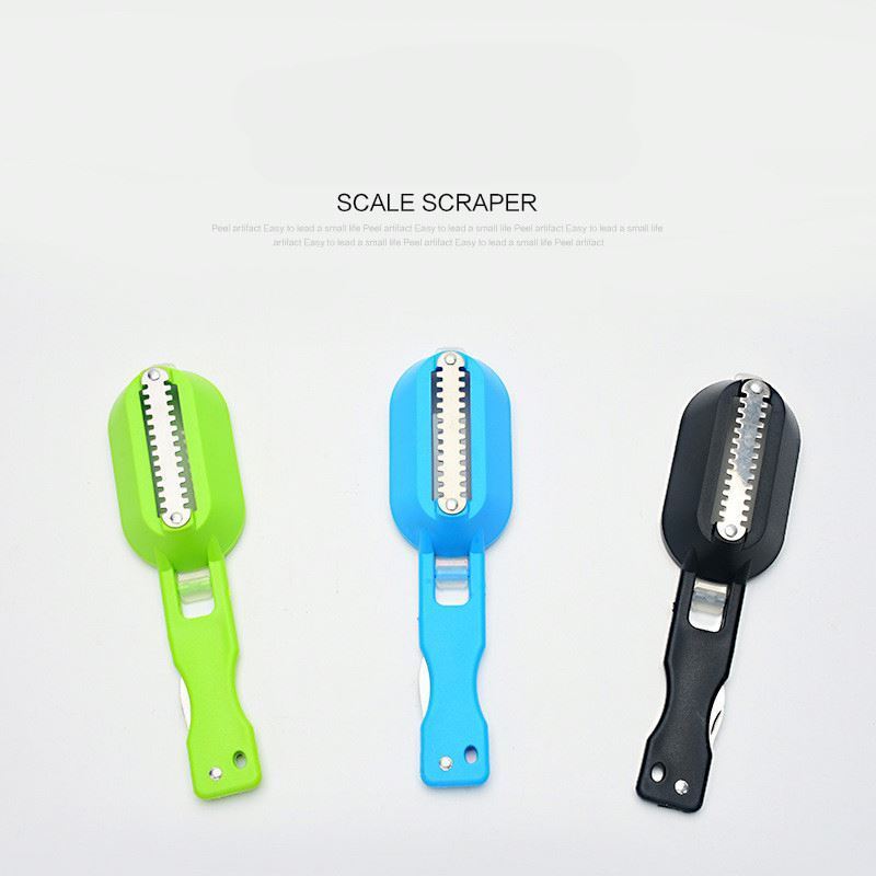 1 Fish Knife Cleaning Peeler Kitchen Gadgets Useful Scraper Fish Skin Brush Scraping Fishing Scale Brush Kitchen Accessories