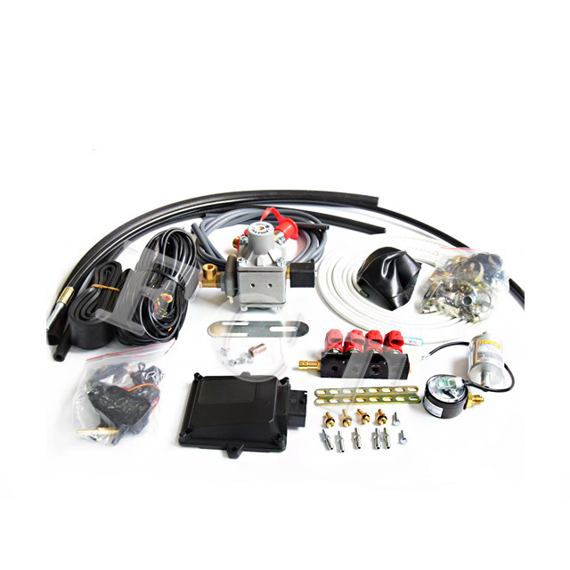 CNG electronic gas fuel injection system kits sistema de gas para vehicles 4 cyl kits for used car and other auto engine parts