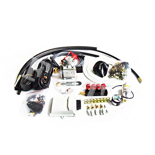 CNG electronic gas fuel injection system kits sistema de gas para vehicles 4 cyl kits for used car and other auto engine parts