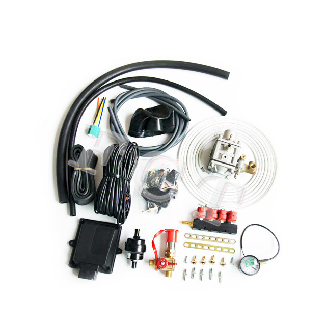 CNG electronic gas fuel injection system kits sistema de gas para vehicles 4 cyl kits for used car and other auto engine parts