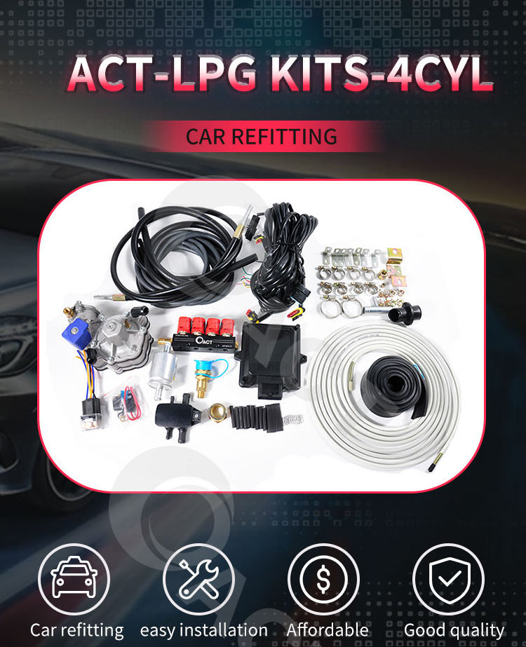 ZQYM gas equipment for the engine lpg cng conversion kit lpg gas kits