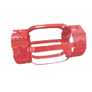 Chinese supplier hinged non weld bow spring centralizer for downhole pipe in oil field