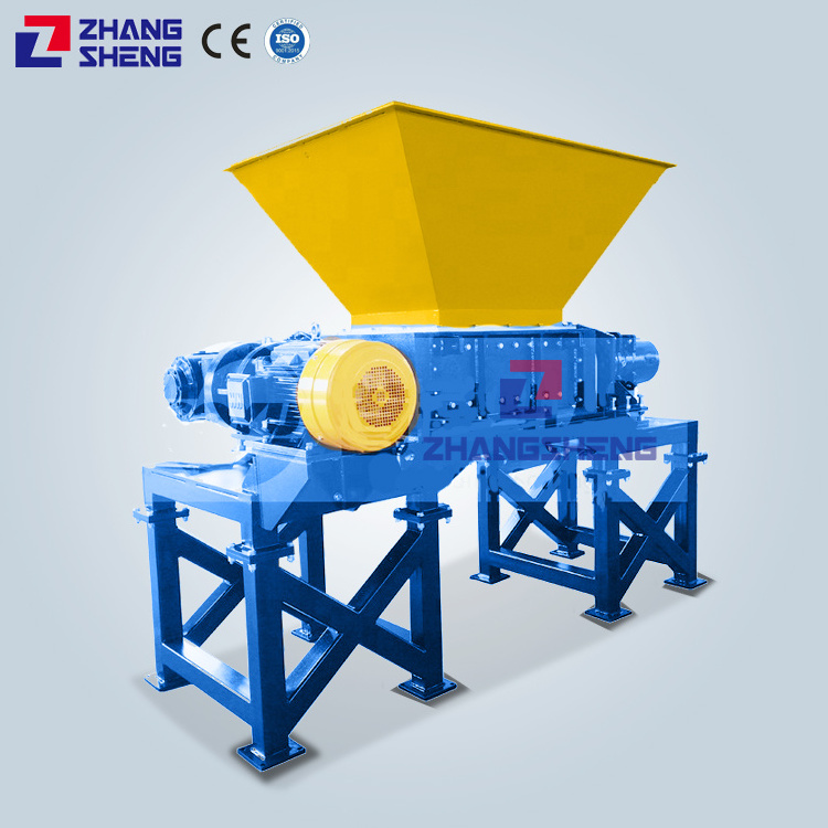 single shaft plastic crushing  tire shredding machine price used wood shredder for sale shredder machine paper tire shredding