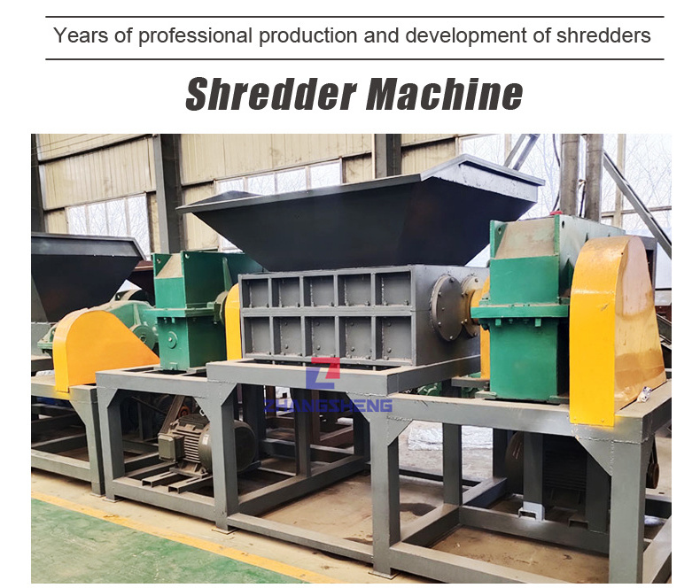 single shaft plastic crushing  tire shredding machine price used wood shredder for sale shredder machine paper tire shredding