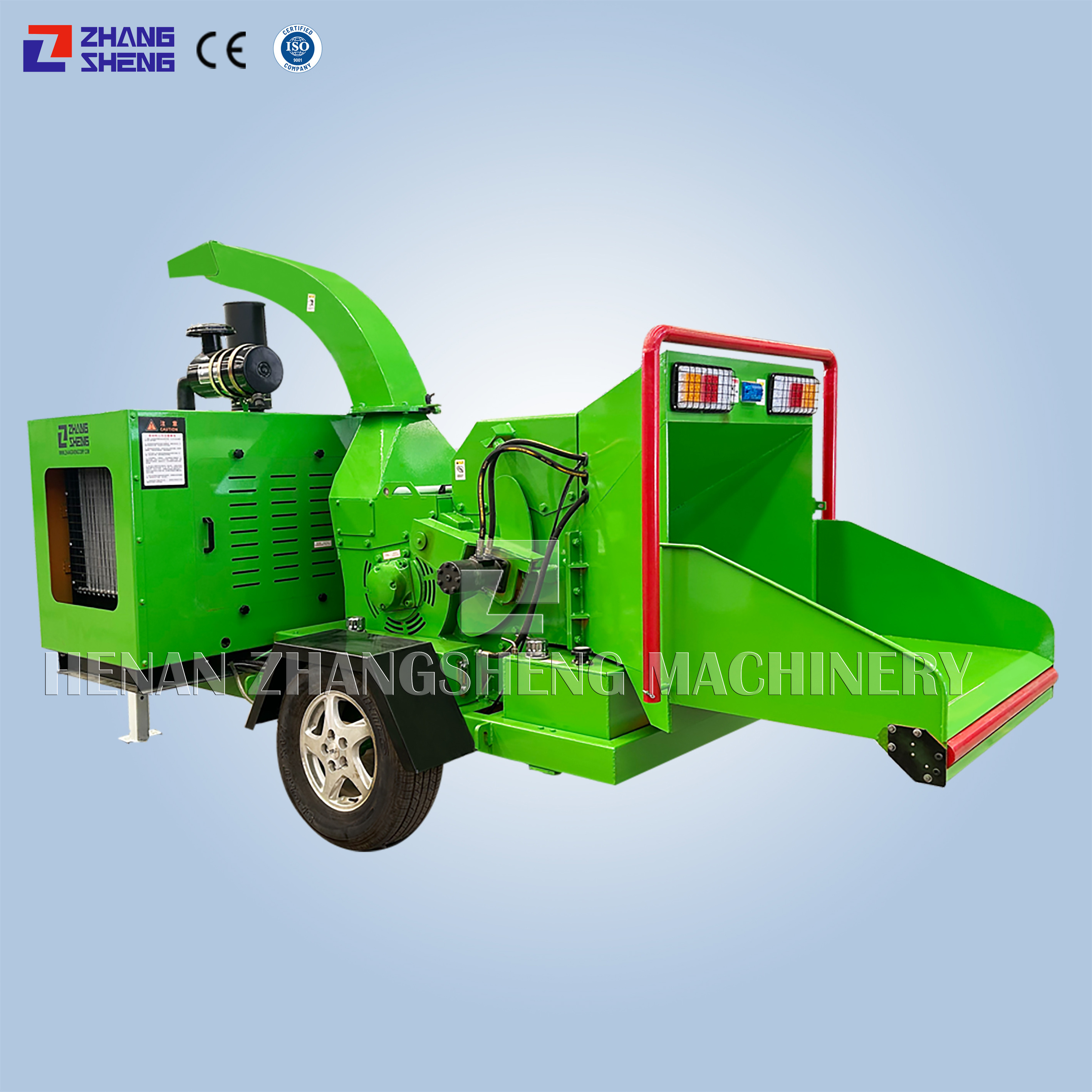 wood chipper crusher machinery reaping machine chipper5hp mobile tree planting machine tree cutting