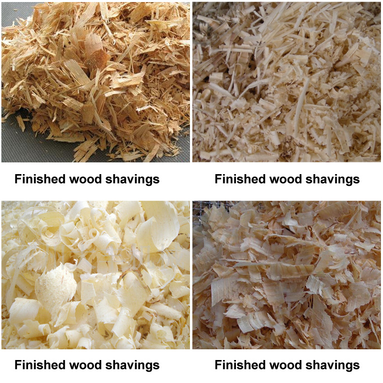 High quality diesel engine driven making animal bedding wood shaving machine for sale