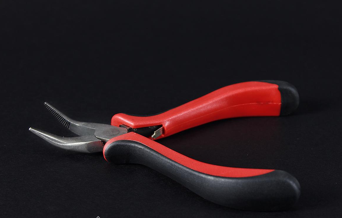 Multi Hair Plier Professional Tool for Pre-bond Hair Extensions Micro Ring Hair Extension Pliers & Pulling Hook Tool