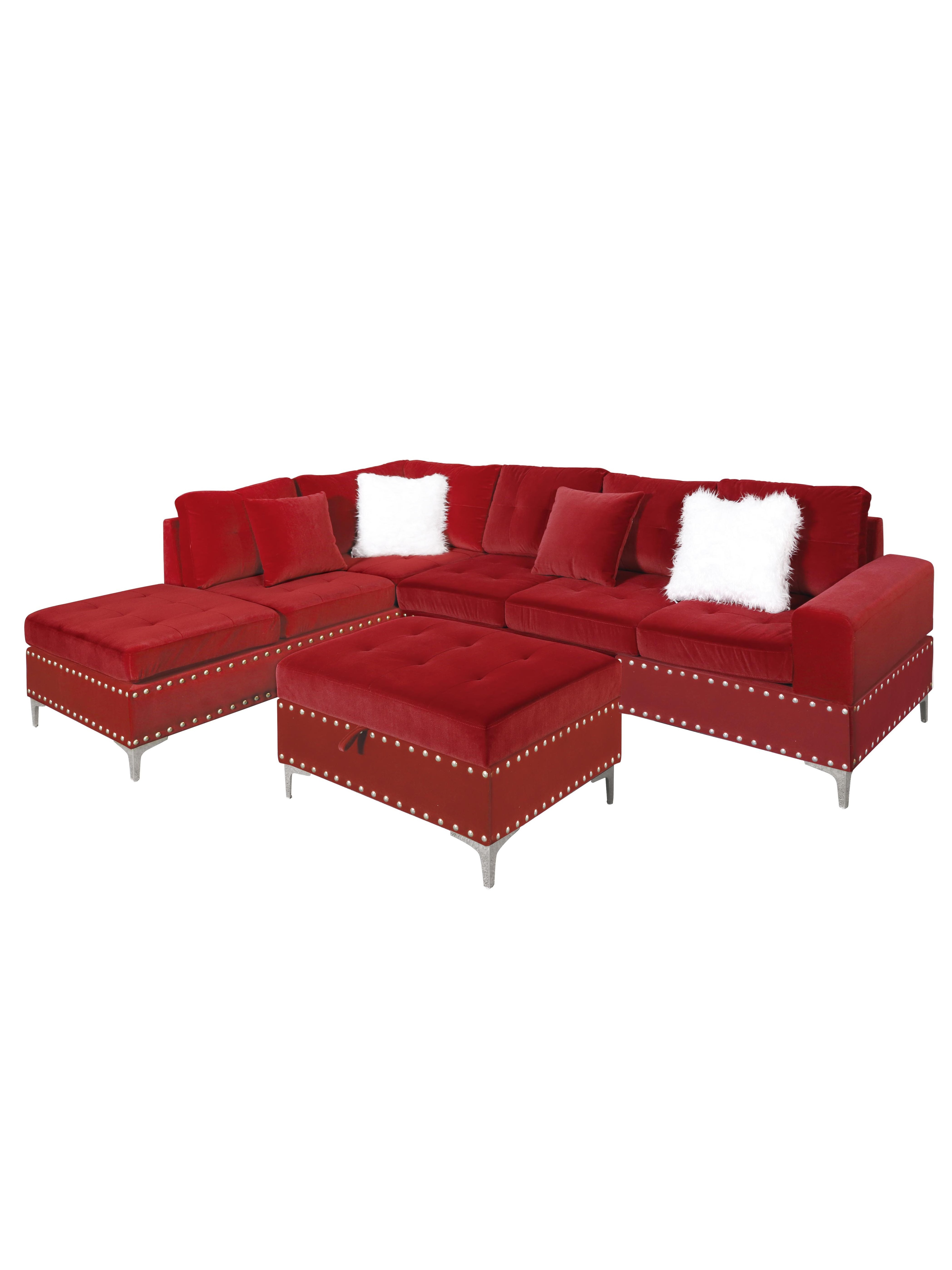 2022 cheap living room furniture sofas, sectionals L shape leather sofa set with customize material function side table