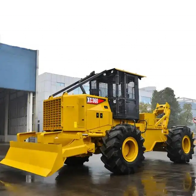 XUGONG New Forest Log Skidder Machine XC360 Wheel Loader Machine Used Engineering Construction Machinery Turkey Tractor WEICHAI