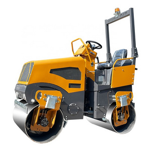 2.5 ton jining ride articulated double drum Steel vibratory road roller 6 ton 5 ton compacting machinery  for sale in dubai