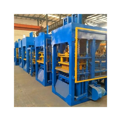 Interlocking Brick Machine QT4 25 Hydraulic Fully automatic Concrete Hollow Block Maker Fabricating