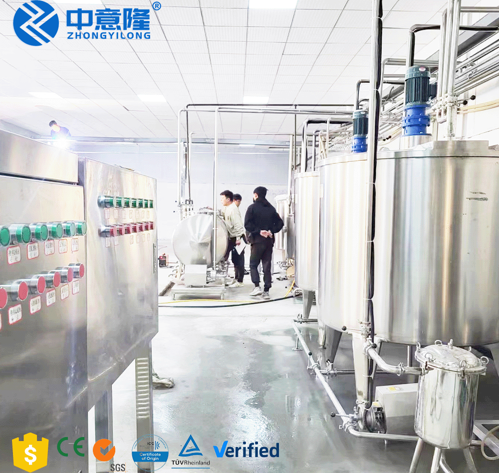 Custom Liquid Detergent Making Machine Cosmetic Lotion Shampoo Liquid Soap Making Machine Blending Tank Mixing