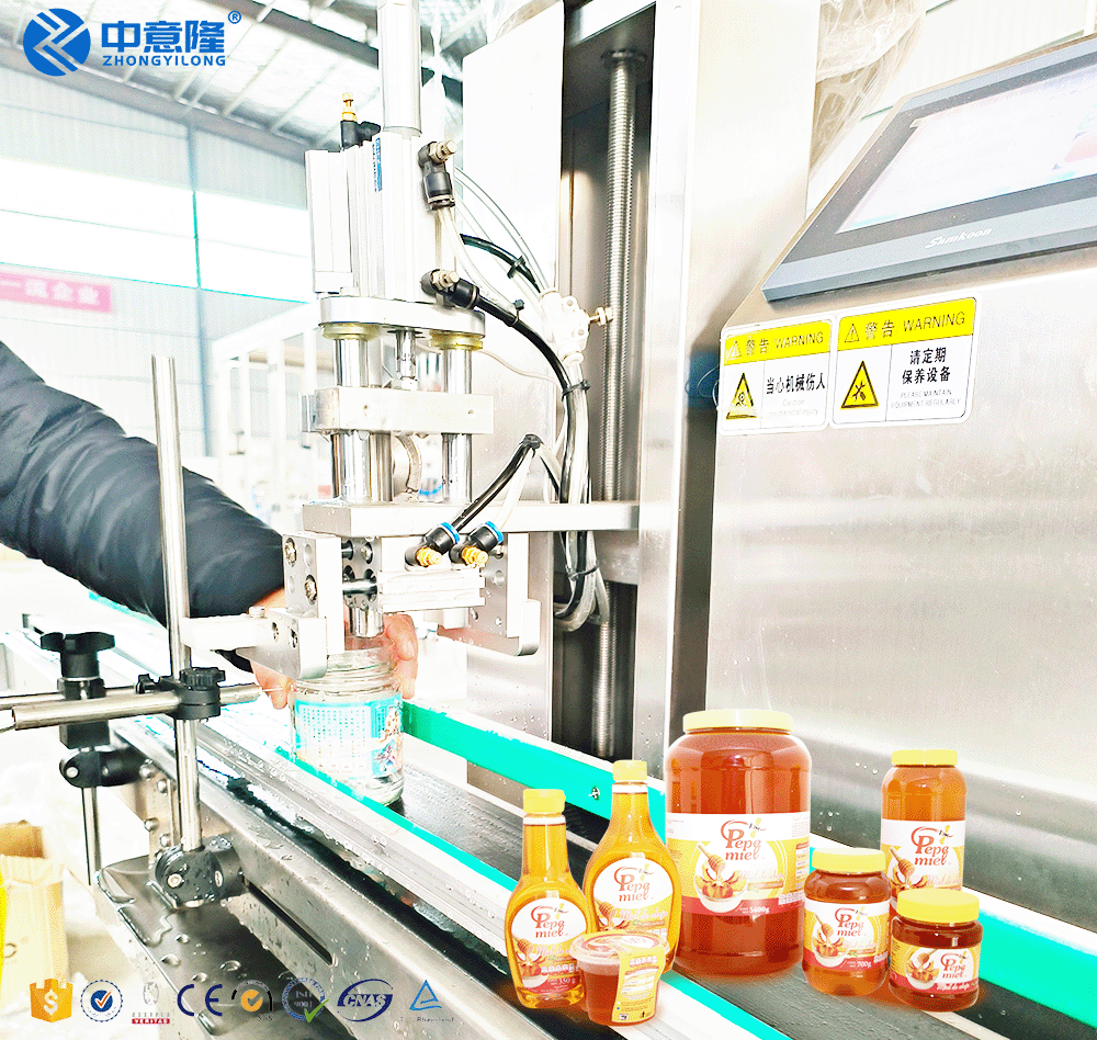 Automatic Single head Bottle Peanut Butter Chili Sauce Filling Machinery Magnetic Pump Hand Wash Gel Filler Milk Dispenser