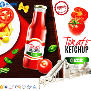 Industrial Commercial Automatic Fresh Ketchup Processing Tomato Puree Production Line Tomato Paste Making Machine