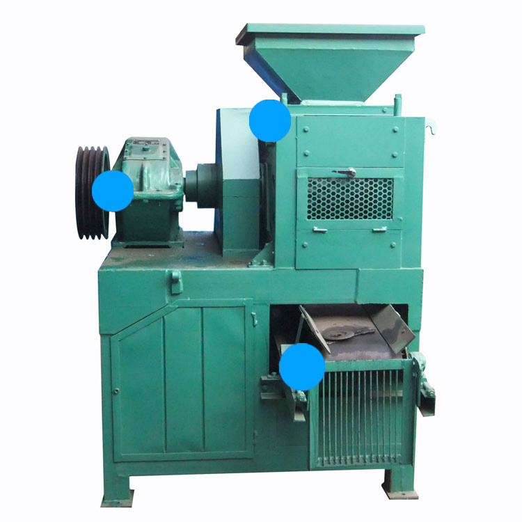 Scrap metal briquette machine