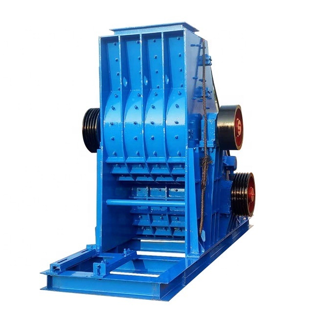 High efficiency two stage crusher