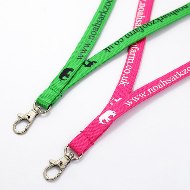 Wholesale Tube Lanyard With Logo Custom Safety Clip Breakaway Lanyards Tubular Lanyard