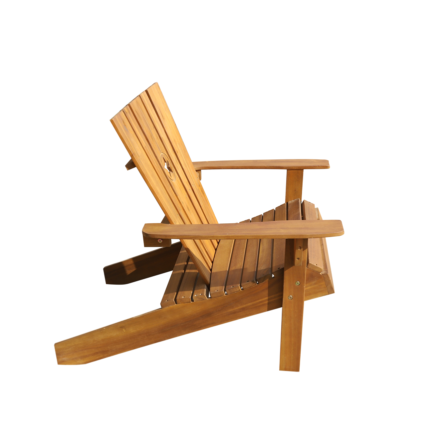 High Quality Exterior Garden Folding Adirondack Chair Star Outdoor Furniture Patio Wooden Chair Modern Style Made In Vietnam