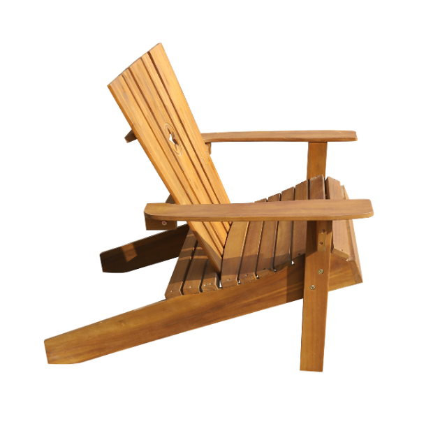 Folding Adirondack Chair Star Outdoor Furniture Patio Wooden Chair Modern Style Factory Price Vietnam Manufacturer