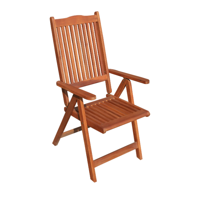 Recliner Chair Sale 5 Positions Outdoor Furniture Patio Furniture Wooden Recliner Chair Folding Vietnam Manufacturer