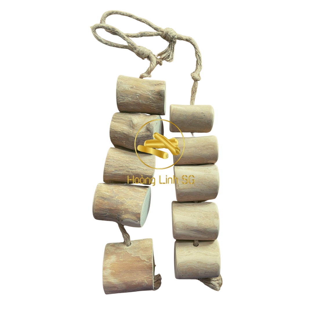 Eco-Friendly Wooden Hanging Bird Bite Chewing Swing Pet Swing  made in Vietnam HOANG LINH SG Kimy +84938616690