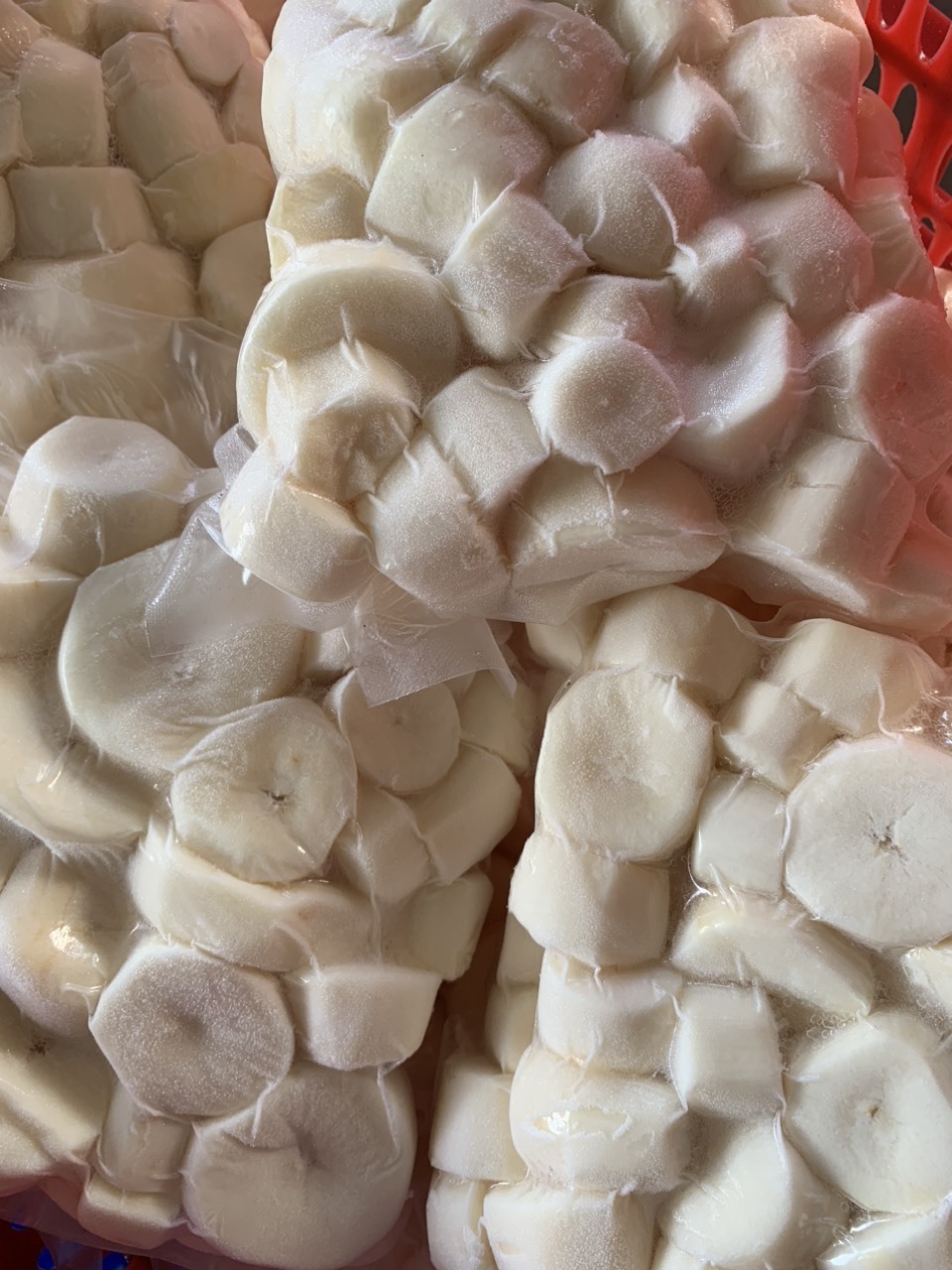 Production of Frozen Cassava Blocks/Frozen Sweet Fresh Cassava Without Skin from VN Hoang Linh Sg +84 797 415 298 Sara