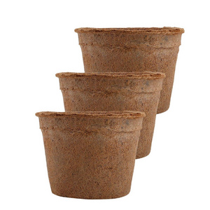 COCONUT COIR POT SEED STARRTER NURSERY COMPOSTABLE BIODEGRADABLE POTS FOR FARMING AND GARDENING HUNG TAM VN from Vietnam