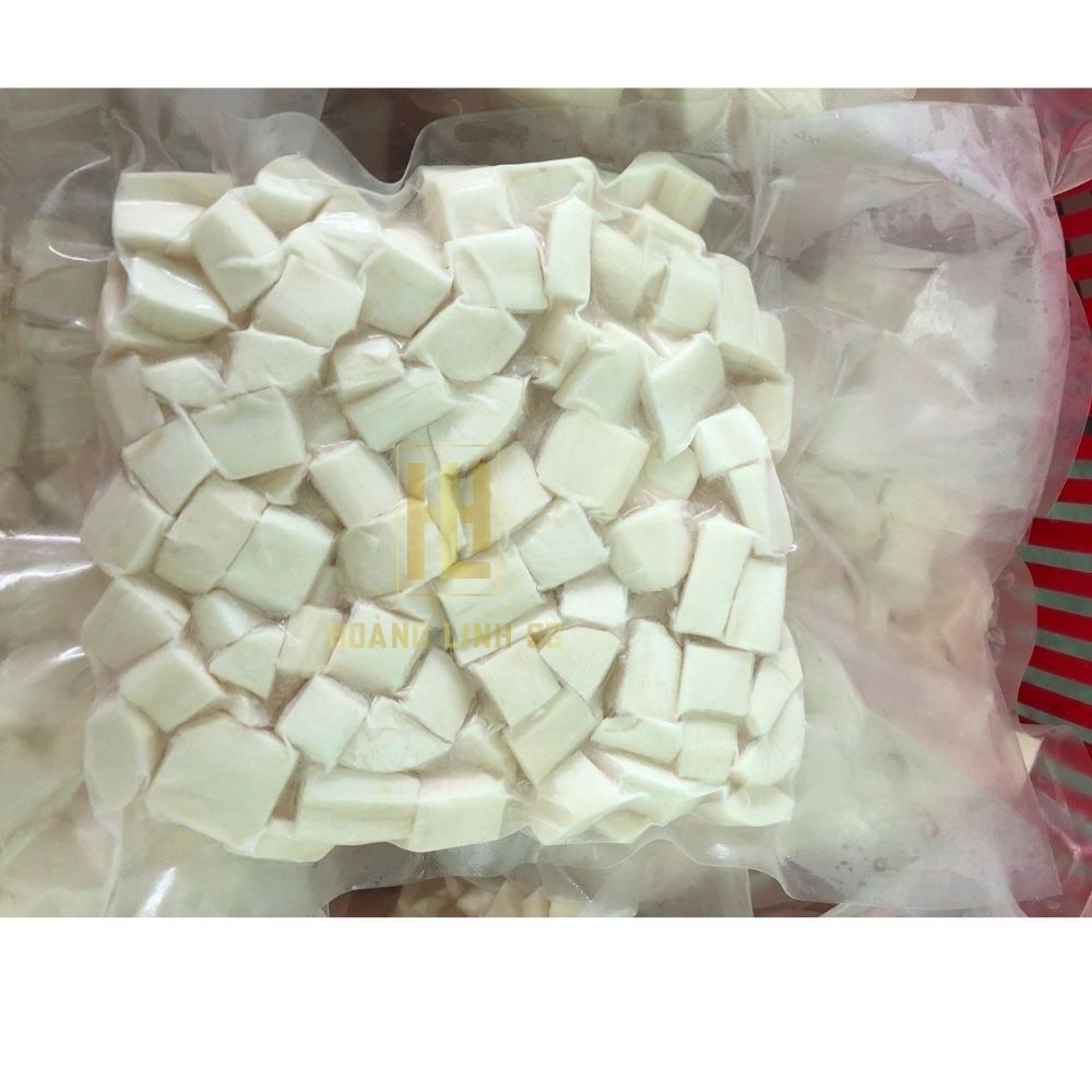 Production of Frozen Cassava Blocks/Frozen Sweet Fresh Cassava Without Skin from VN Hoang Linh Sg +84 797 415 298 Sara