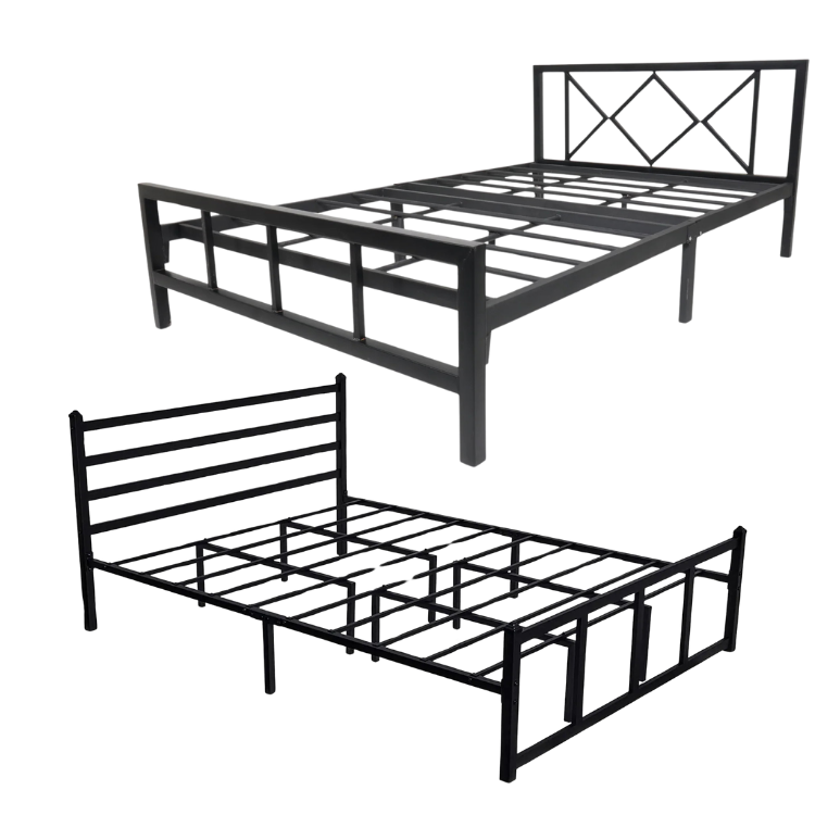 Top Choosing Steel Bed Frame Adjustable For Home Furniture Oem Service Carton Box Package Vietnam Factory