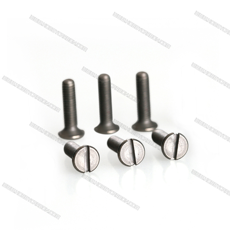 M2 M3 M4 M5 M6 titanium bolts and nuts screws half thread lock press anodized china vibration damper Fasteners