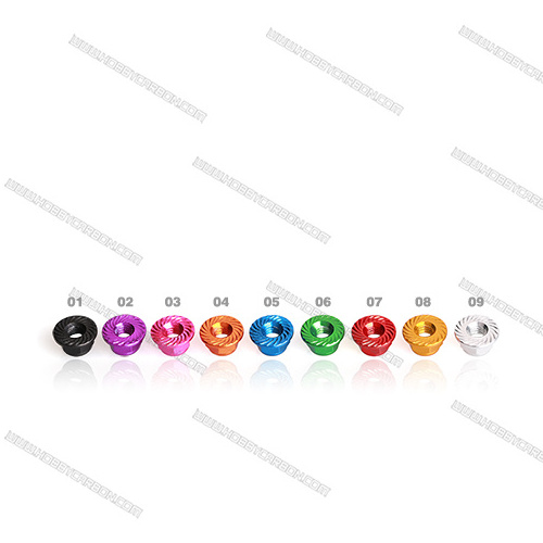 M3 Knurled Aluminum Round Standoffs, Anodized Textured Aluminum Step-round Spacer Both Head Thread for FPV Drones