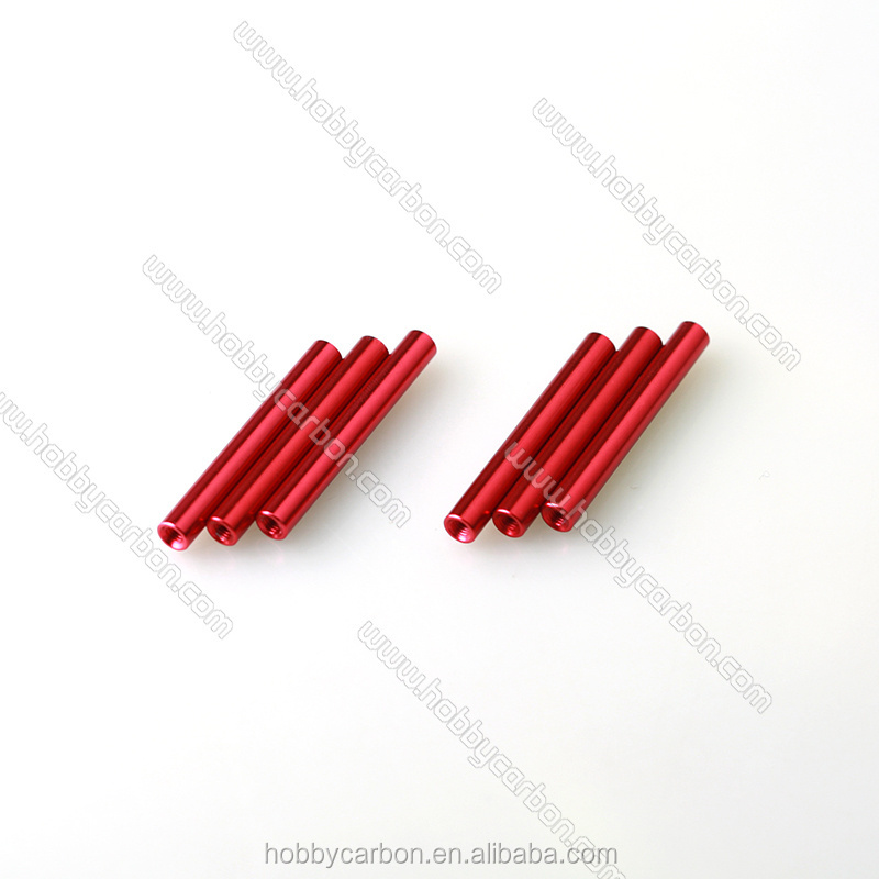 Anodizing hex socket standoff screw m3 anodized aluminum spacers/ standoffs