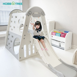 Multifunctional climbing frame children's indoor slide baby swing combination toy small amusement park equipment