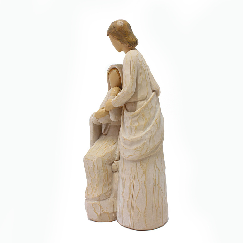 Resin Craft Holy Family Religious Statues Catholic Religious Statues For Home Decoration