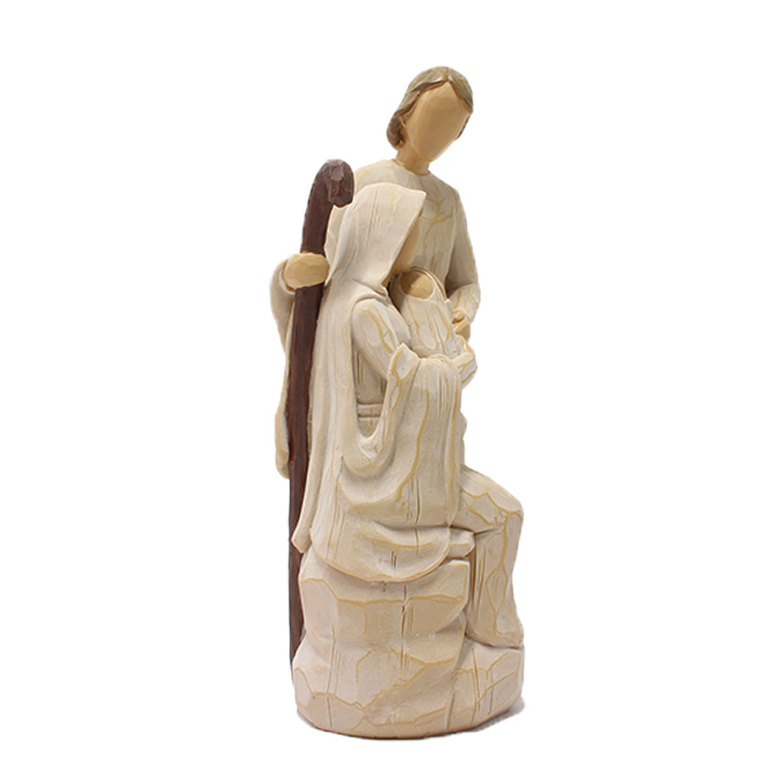 Resin Craft Holy Family Religious Statues Catholic Religious Statues For Home Decoration