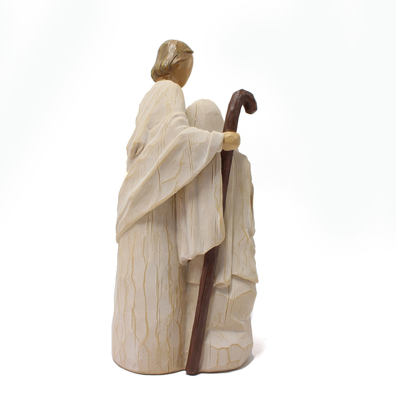 Resin Craft Holy Family Religious Statues Catholic Religious Statues For Home Decoration