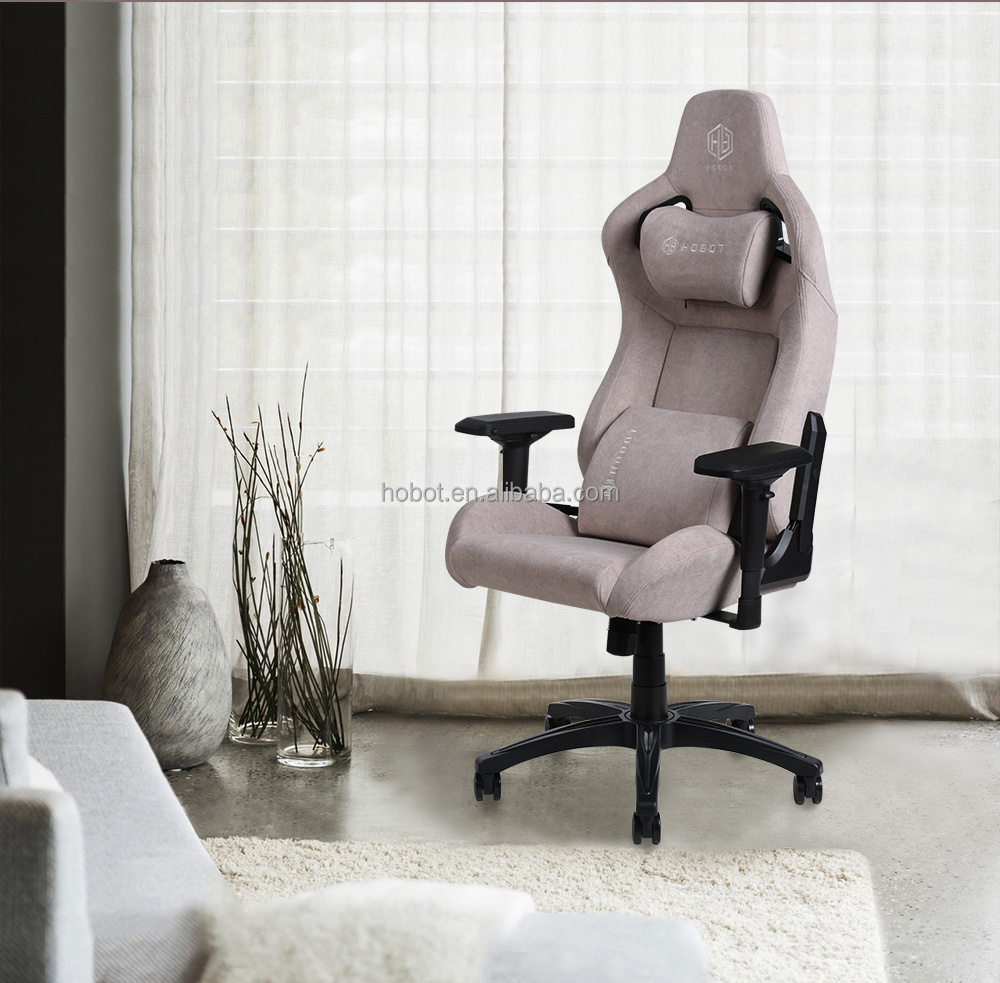 High-Back Office Ergonomic Game Height Adjustable Reclining Computer with Lumbar Support Headrest gaming chair