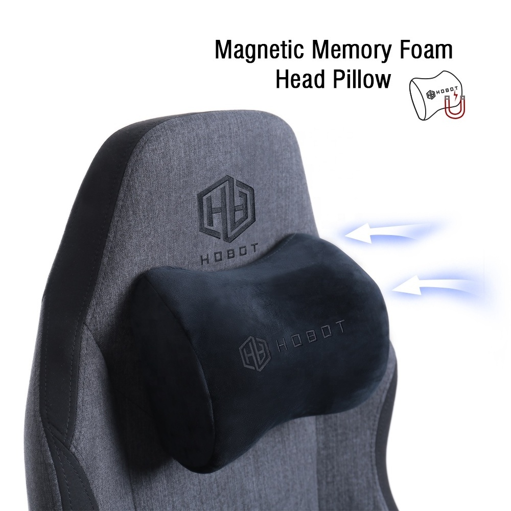 Hobot executive leather Magnetic Memory Foam Head Pillow Magnetic armrest setup accessories gaming chair